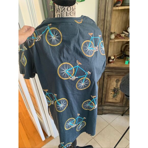 Fox Originals T Shirt Amsterdam Biketown Embossed Men’s - Picture 3 of 7